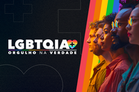 Arte: Secom/MPF Orgulho na Verdade: conheça os eixos centrais da atuação do MPF em defesa da população LGBTQIA+