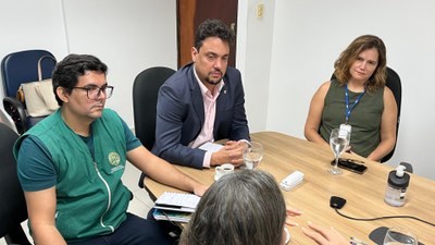Dr Bruno .jpeg Procurador da República Bruno Lamenha, promotora Alexandra, defensor público Isaac