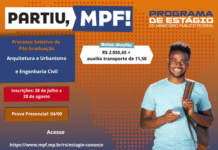 Inscrições abertas para estágio de pós-graduação em Arquitetura e Engenharia Civil em Porto Alegre — Procuradoria da República no Rio Grande do Sul