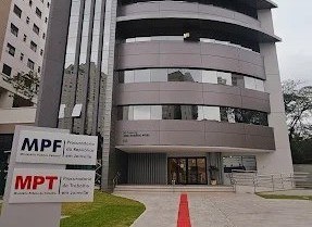 Divulgação Prédio da nova sede do MPF em Joinville.