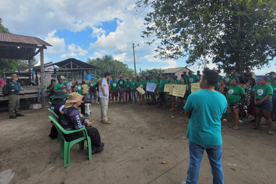 Reunião em Visita no Baixo Rio Negro