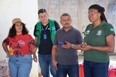A equipe Comunidades Tradicionais e Patrimônio Cultural, coordenada pelo antropólogo Ivan Farias, do MPF, conta com representantes do Ministério Público Federal (MPF), Instituto Nacional de Colonização e Reforma Agrária (Incra), Rede de Mulheres de Comunidades Tradicionais, Secretaria de Estado do Meio Ambiente e Recursos Hídricos (Semarh), Ministério do Desenvolvimento Agrário e Agricultura Familiar (MDA) e da ONG Agendha.