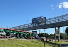 Após recomendação do MPF, empresa regulariza painéis publicitários em passarelas na BR-101 em SC — Procuradoria da República em Santa Catarina