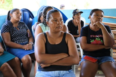 Foto tirada da comunidade durante processo de escuta.