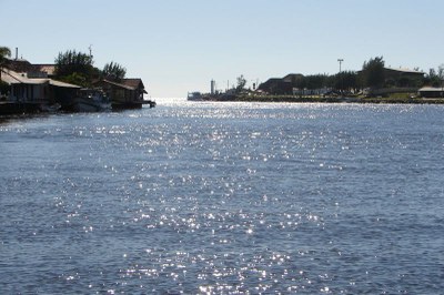 Foto: Rio Mampituba/Prefeitura de Torres Foto do Rio Mampituba