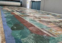 MPF acompanha etapas finais da restauração de painel da artista modernista Djanira — Procuradoria da República no Rio de Janeiro