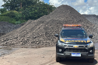 Foto: Polícia Federal MPF recomenda que ANM e Caixa impeçam venda de minérios apreendidos a infratores
