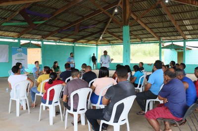 Escuta pública do MPF na Comunidade na sede da Astex-CA