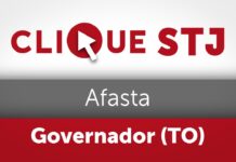 Corte Especial confirma afastamento do governador do Tocantins por 180 dias