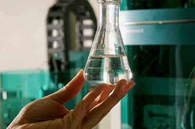 Foto: Agência Brasil Foto mostra recipiente com um líquido transparente