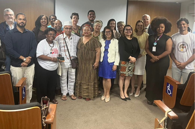 Reunião sobre racismo religioso