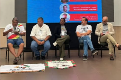 Foto de debatedores no grupo Participação Social, no XV Encogerco