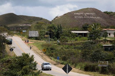 Pacaraima (RR), na divisa do Brasil com a Venezuela Foto: Agência Brasil  Foto mostra entrada de Pacaraima (RR), na divisa do Brasil com a Venezuela