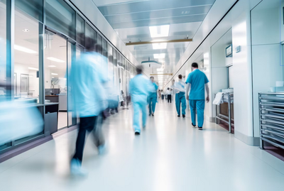 Imagem: Freepik Corredor de hospital