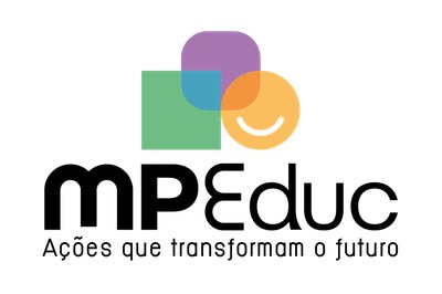 Arte: Comunicação/MPF Na imagem escrito MPEduc.