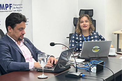 Foto: Comunicação MPF Foto com destaque para o Procurador Bruno Lamenha.