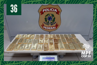 Foto: Polícia Federal, com adaptações COP30: MPF obtém condenação em maior apreensão de ouro extraído de garimpo ilegal na história do Amazonas