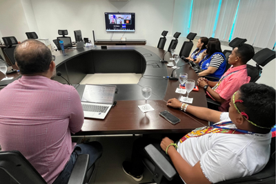 Imagem: Comunicação MPF/AL Imagem mostra reunião