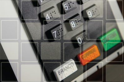 Imagem: Secom/PGR Foto dos teclados de uma urna eletrônica