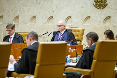 Foto da sessão plenária do STF de 29 de outubro de 2025.