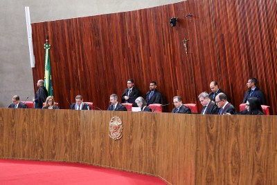 Foto: Luiz Roberto/TSE plenário do TSE no momento da votação