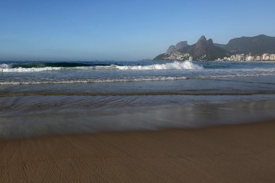 Praia de Ipanema, no Rio de Janeiro
