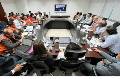 Imagem mostra reunião