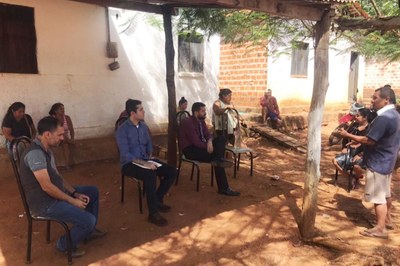 Procurador da República Felipe Ramón Froes inspeciona serviço de saúde oferecido nas Terras Indígenas Bacurizinho e Morro Branco, em Grajaú (MA), em junho de 2022. Foto: Gabinete da PRM/Balsas