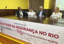 MPF discute estratégias de combate ao crime organizado em seminário na Associação Brasileira de Imprensa — Procuradoria da República no Rio de Janeiro