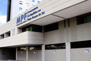 Na imagem a fachada da PR/MS