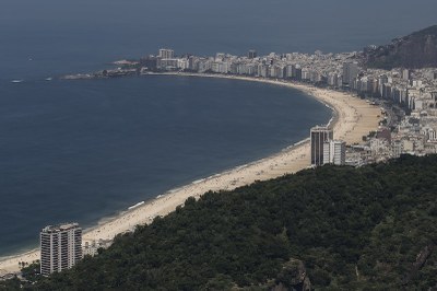Praia de Copacabana e Praia do Leme