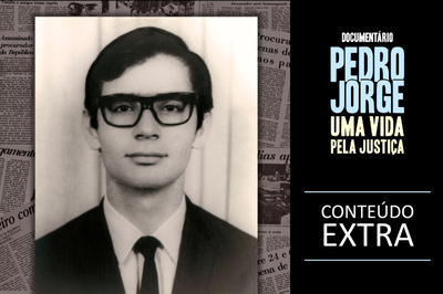 Arte: Comunicação MPF Cartaz de divulgação do documentário Pedro Jorge