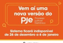 PJe passará por atualização durante o recesso forense — Procuradoria Regional da República da 1ª Região