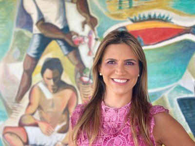 Crédito: Leila Cunha Lima/divulgação Foto da procuradora regional da República Caroline Maciel da Costa que assumirá a chefia da Procuradoria Regional da República da 5ª Região (PRR5) no próximo dia 1º de janeiro.