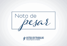 Nota de pesar – TST