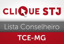 Primeira Turma mantém lista tríplice por merecimento para cargo de conselheiro do TCE-MG